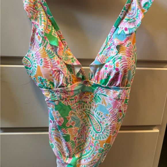 crown & ivy Other - Crown & Ivy Multicolor Patterned Swimsuit Sz L